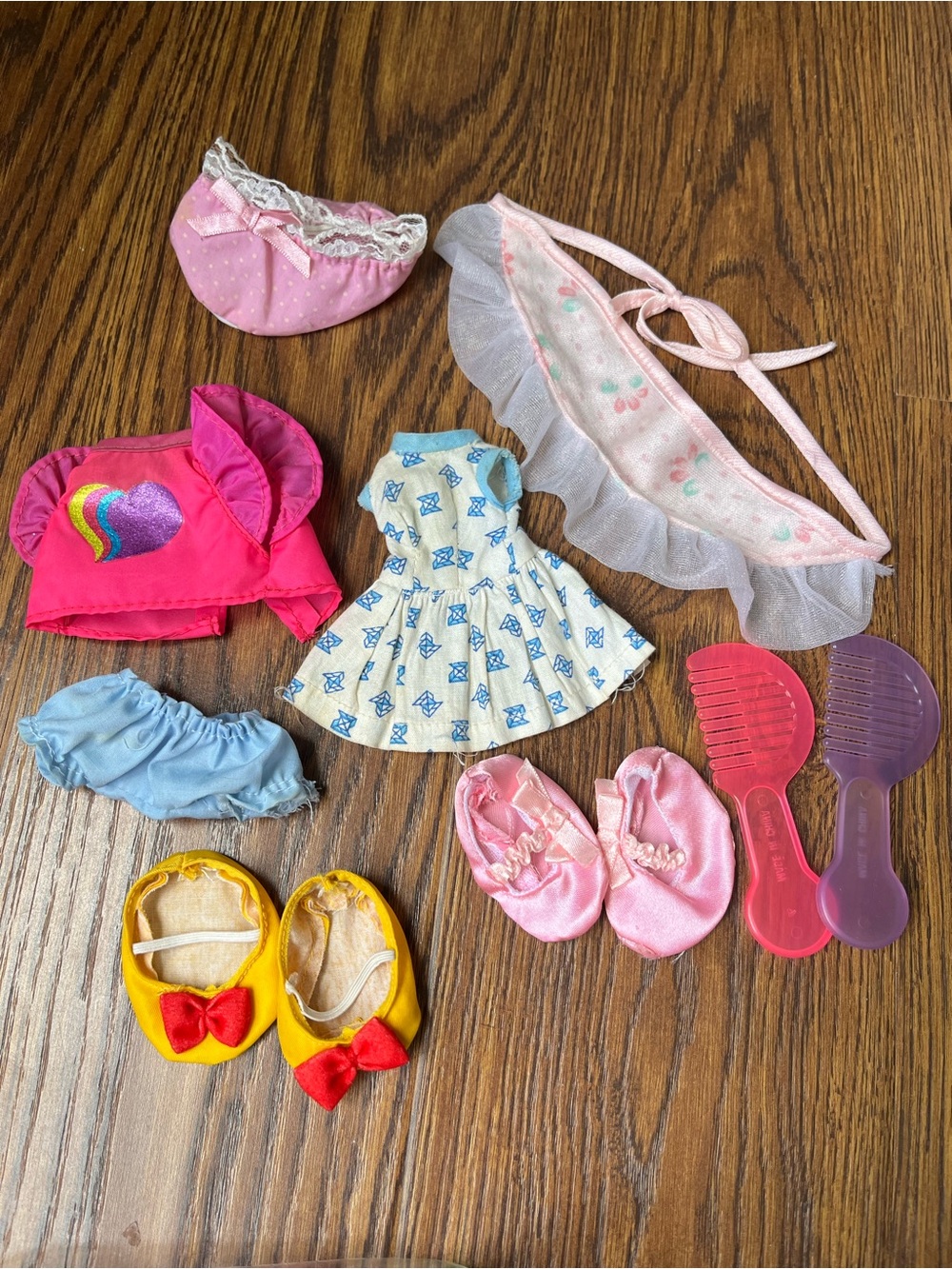 Vintage Baby doll Toy clothing Accessory shoes lot 1990s